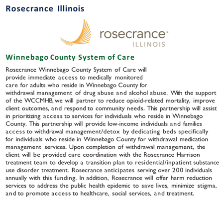 Rosecrance System of Care